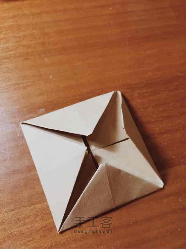 折纸花篮 第5步