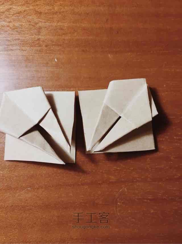 折纸花篮 第15步
