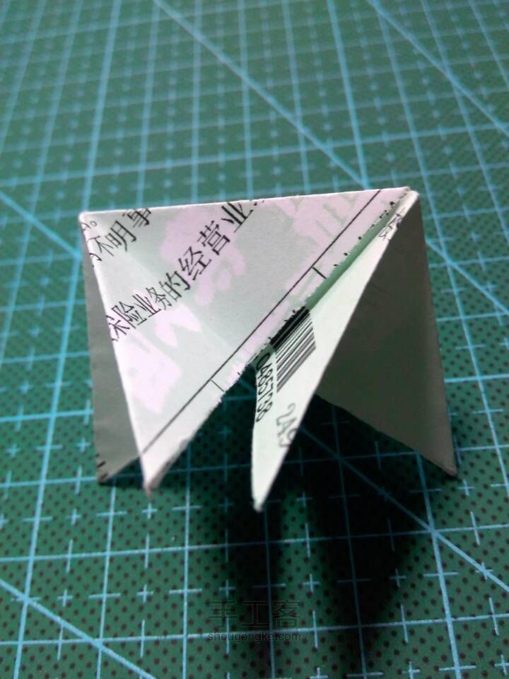 【原创教程】折纸风铃之基础形 第5步
