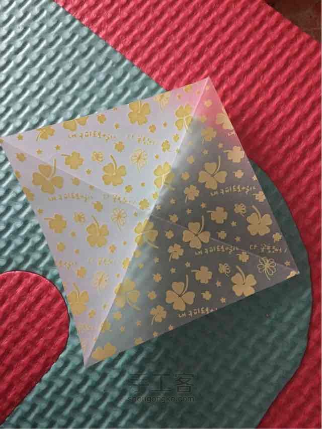 折纸蝴蝶 第2步