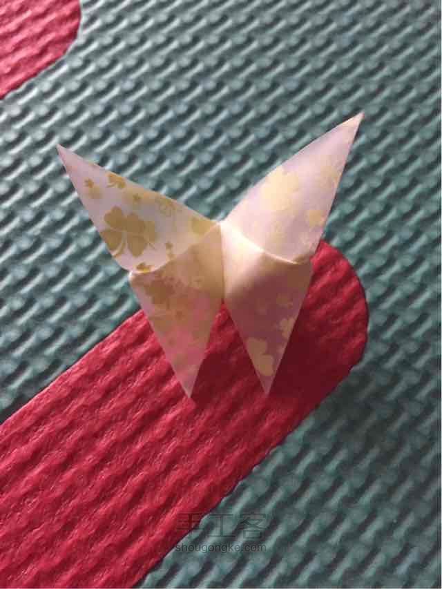 折纸蝴蝶 第8步