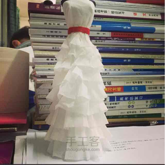 纸婚纱 第7步