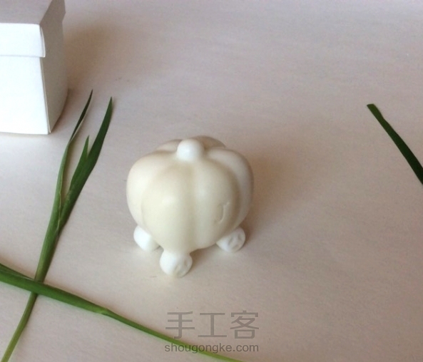 应人要求按图用象牙果做的南瓜马车 第6张