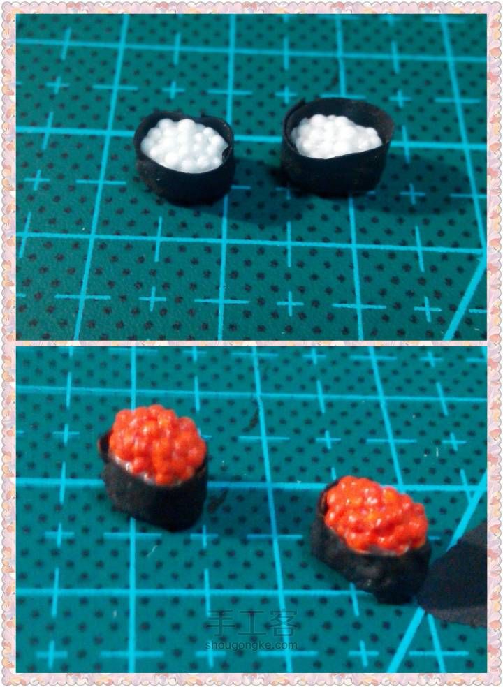 [食玩]吃寿司赏樱花——千本樱场景 第4步