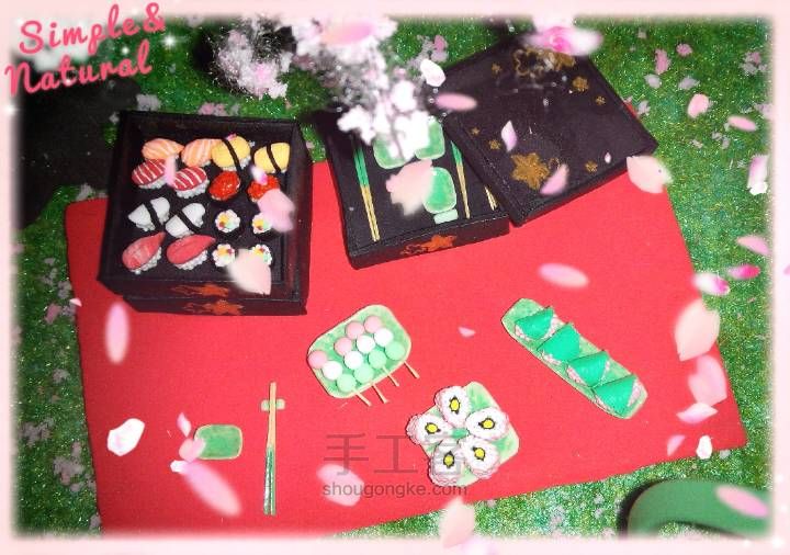 [食玩]吃寿司赏樱花——千本樱场景 第14步