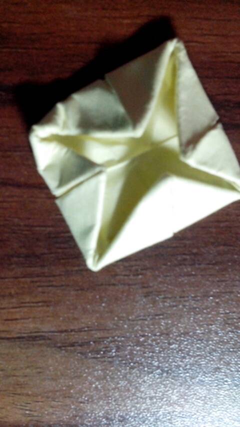 折纸 荷花 第8步