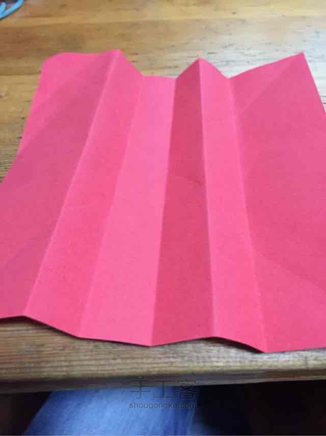 折纸 玫瑰 第5步