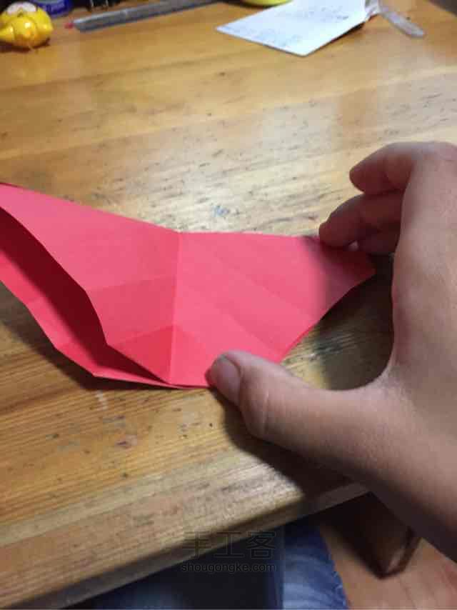 折纸 玫瑰 第10步