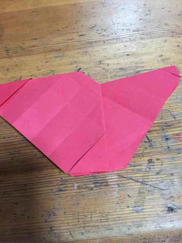 折纸 玫瑰 第19步