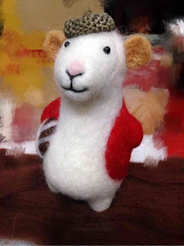羊毛毡处女作之精灵鼠小弟 第11步