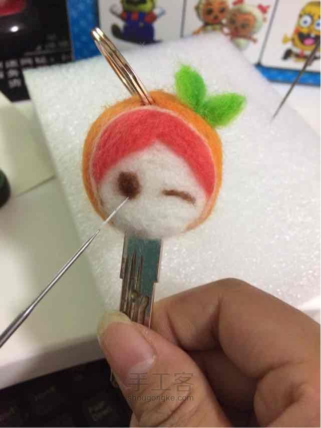 给我家钥匙做个帽子吧！ 第18步