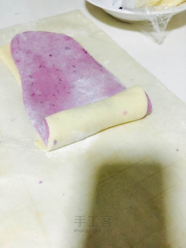 紫薯开花馒头 第6步