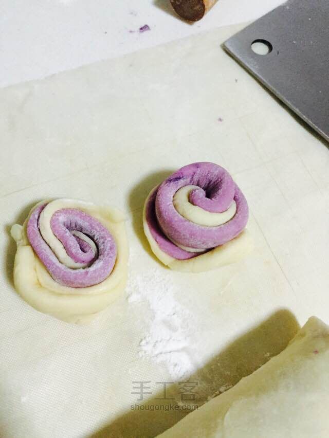 紫薯开花馒头 第8步