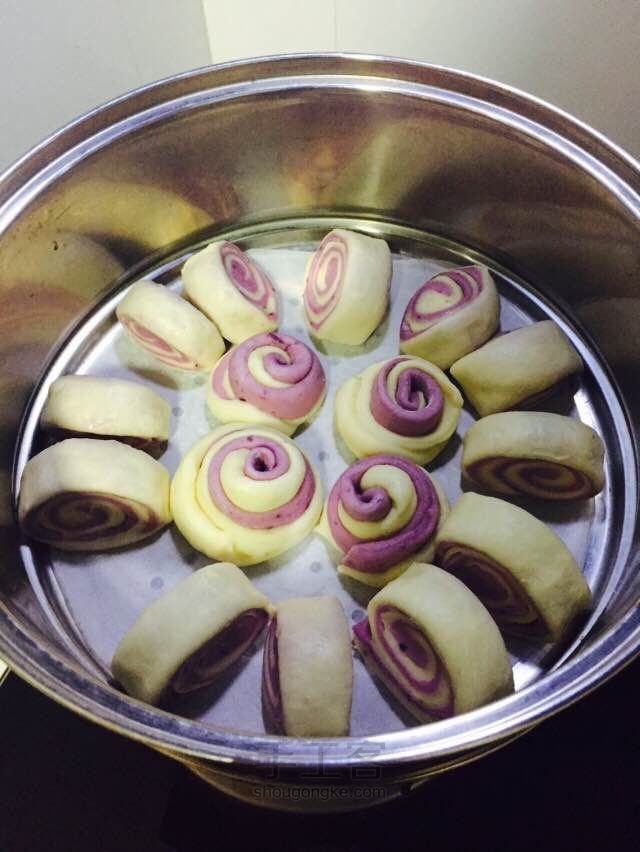 紫薯开花馒头 第10步