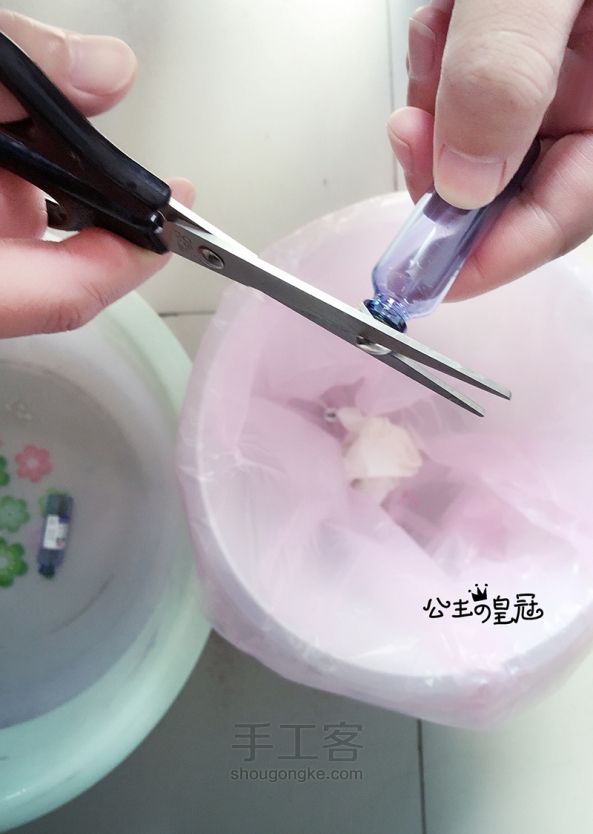 【公主手作】风铃的季节【甜美的口服液瓶利用】 第3步