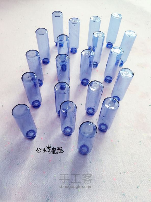【公主手作】风铃的季节【甜美的口服液瓶利用】 第7步