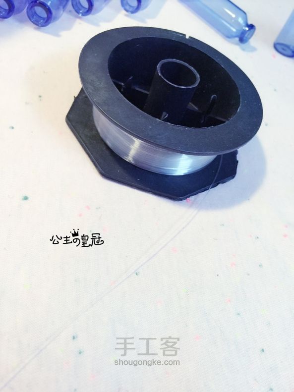 【公主手作】风铃的季节【甜美的口服液瓶利用】 第20步