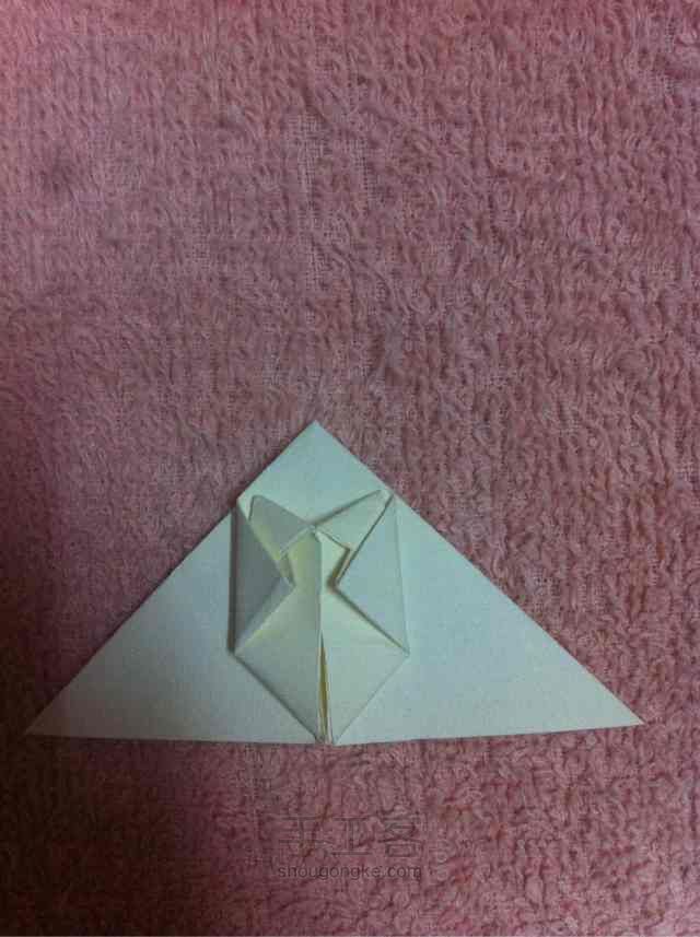 「折纸」萌萌的兔子 第10步