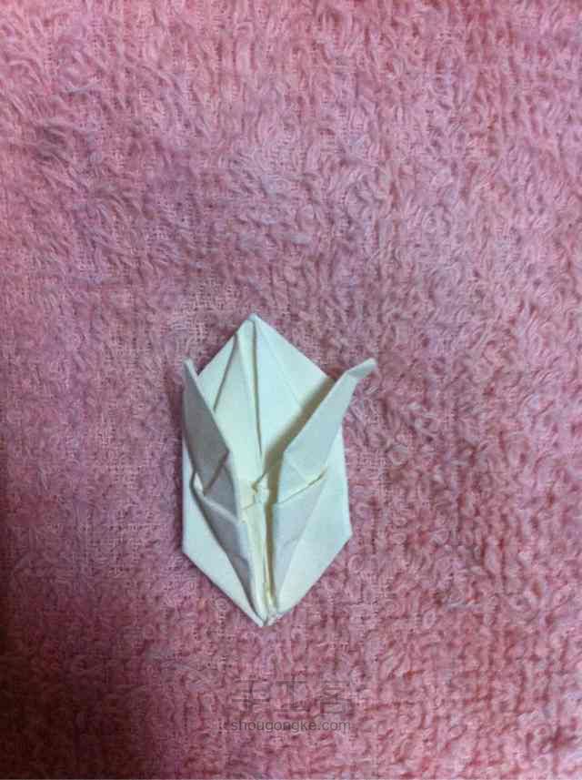 「折纸」萌萌的兔子 第15步