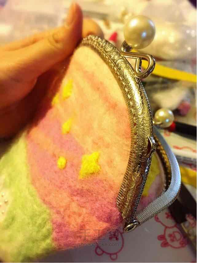 暖暖的口金包 第7步