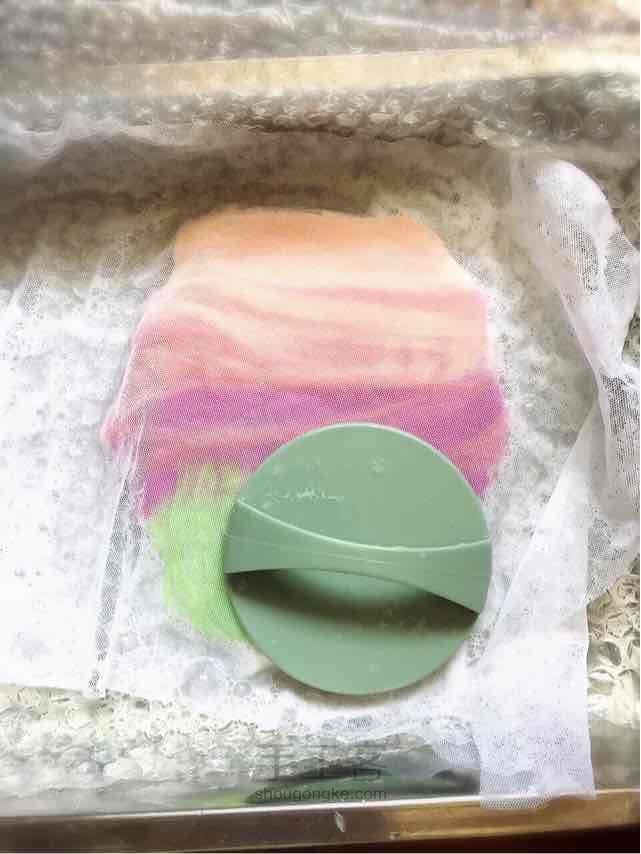 暖暖的口金包 第3步