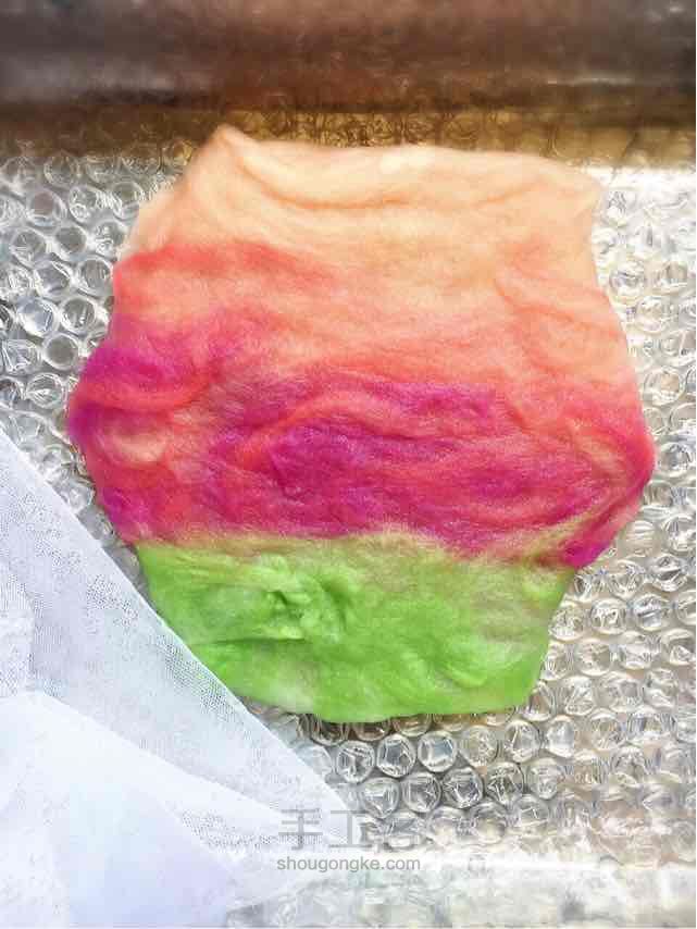 暖暖的口金包 第2步
