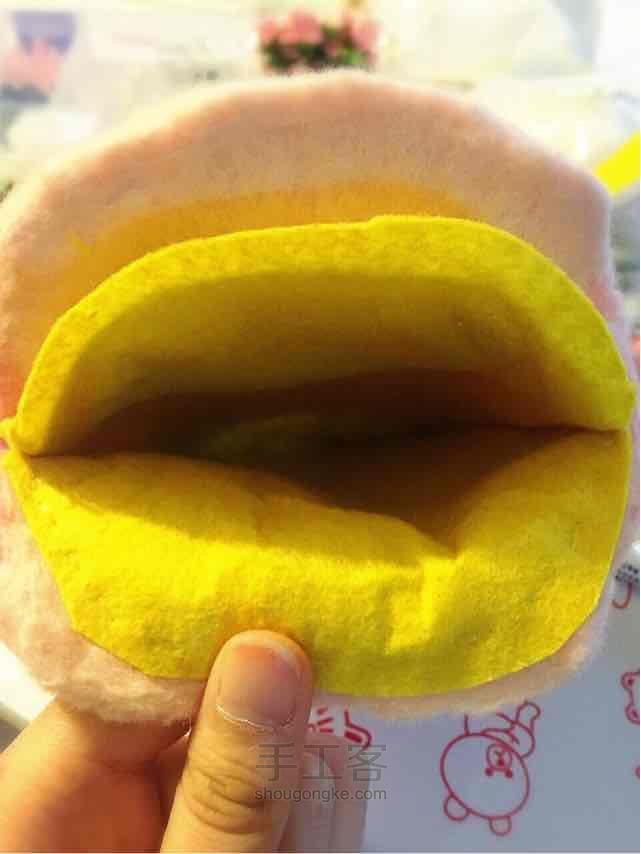 暖暖的口金包 第6步
