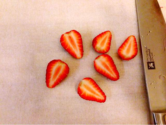 草莓酱 第2步