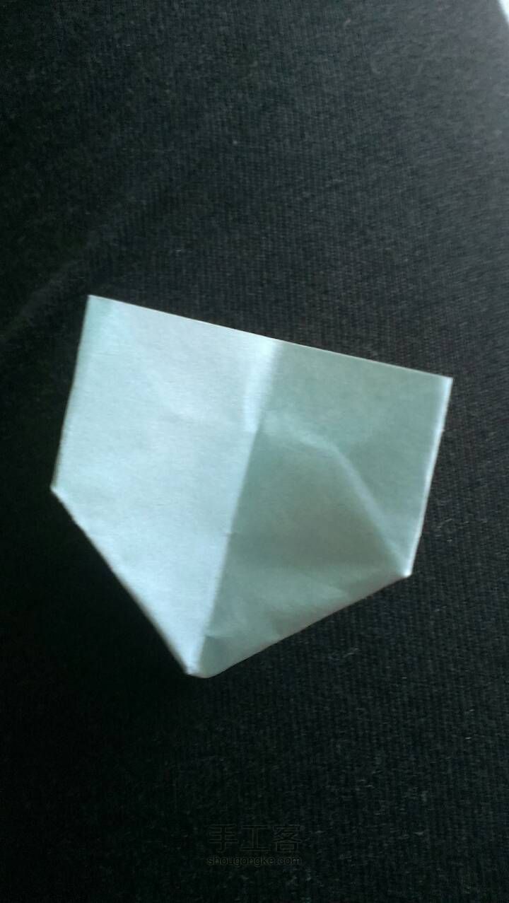 简单折纸玫瑰 第9步