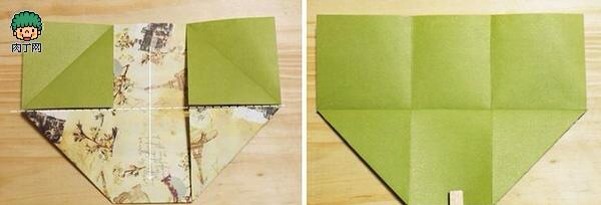 简单实用的折纸收纳盒手工diy制作教程
 第7步