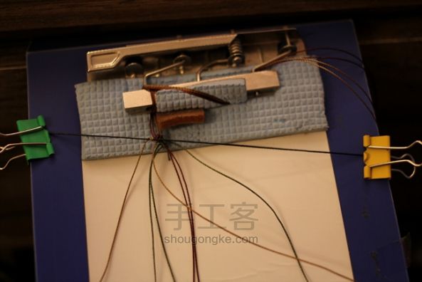 手绳 编织教程 第5步