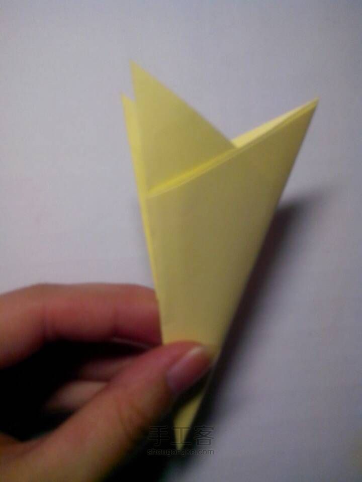 折纸六瓣百合~ 第4步
