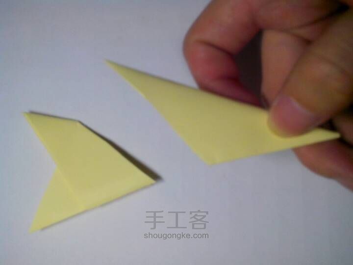 折纸六瓣百合~ 第5步