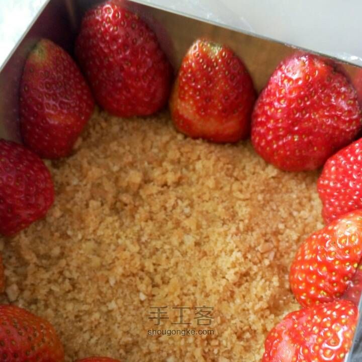 【破寒】草莓慕斯（早餐饼底） 第5步