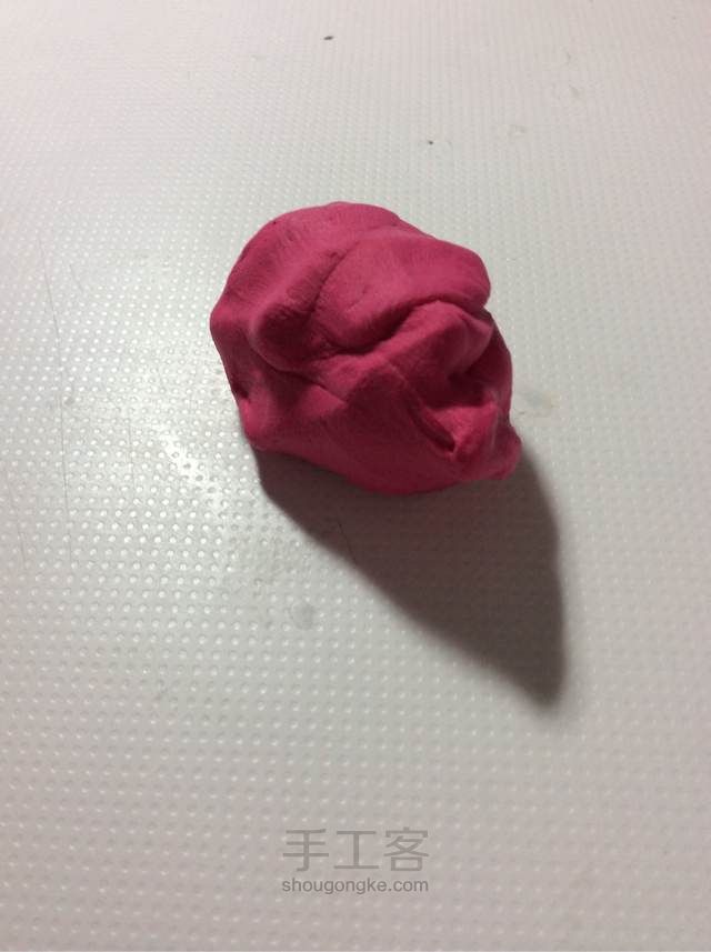 粘土花 第1步