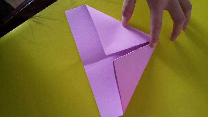 【童年的梦】超简单的折纸相框 第5步