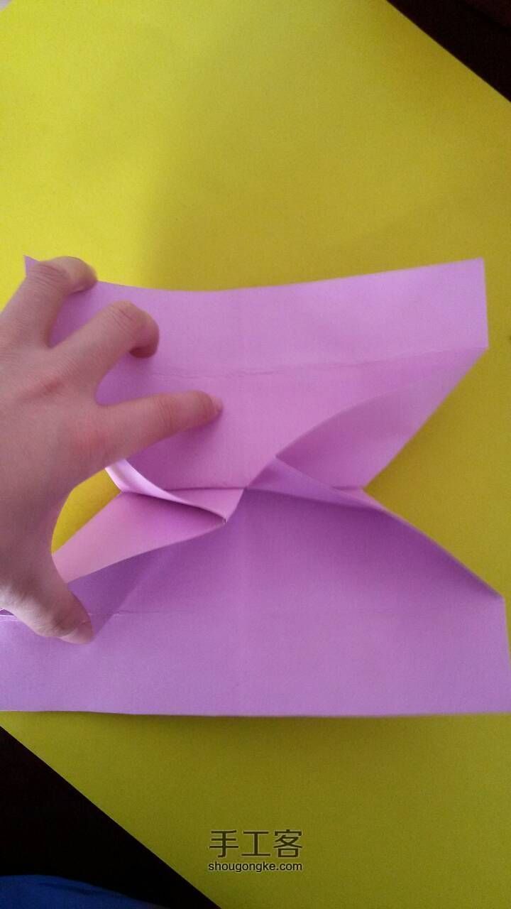 【童年的梦】超简单的折纸相框 第14步