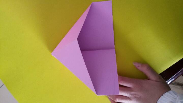 【童年的梦】超简单的折纸相框 第6步