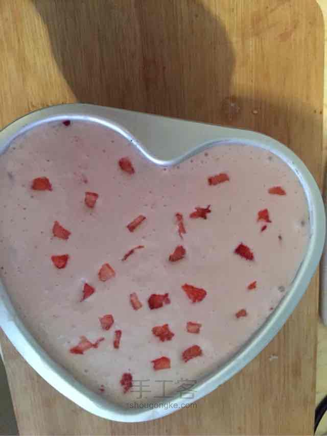 草莓慕斯mini蛋糕 第3步