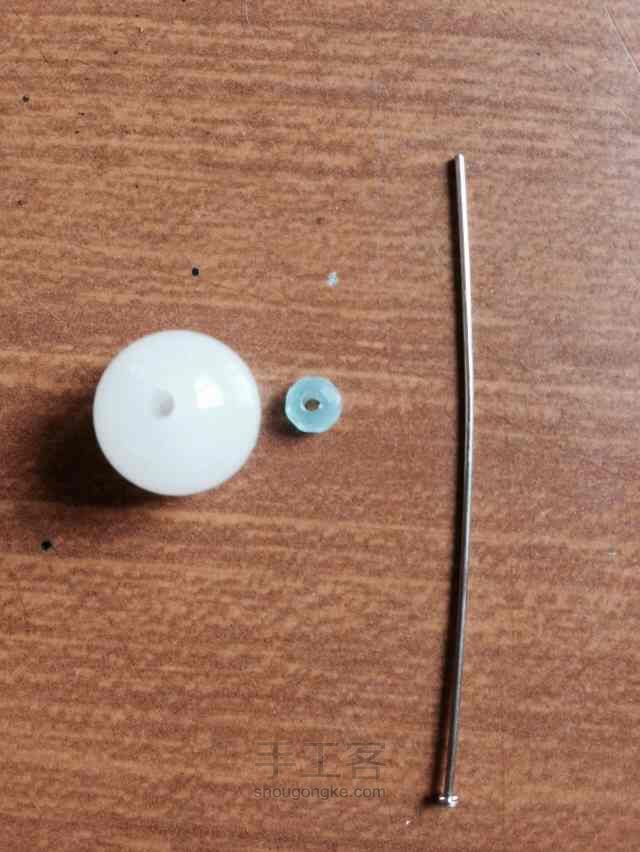 梭编耳环 第6步