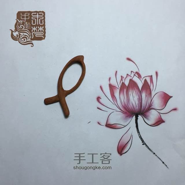 【木梵手作】亲子小鱼吊坠半成品 第4步