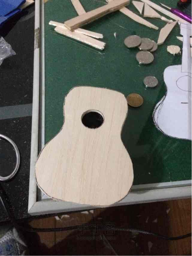 迷你木吉他DIY 第4步