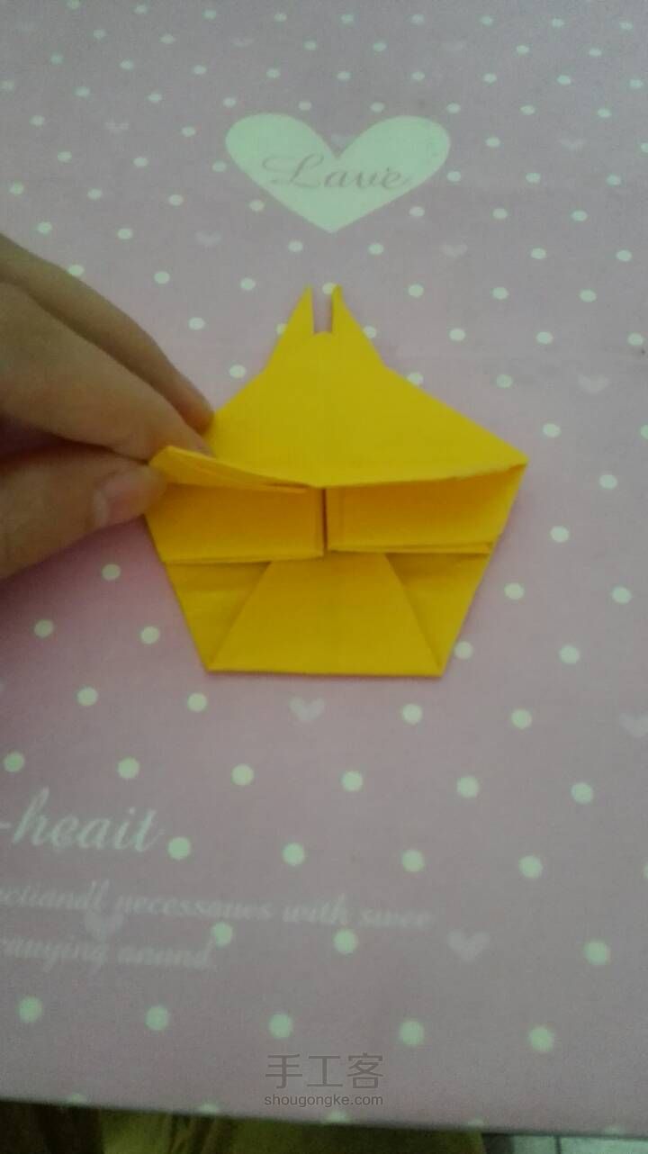 龙猫折纸 第15步