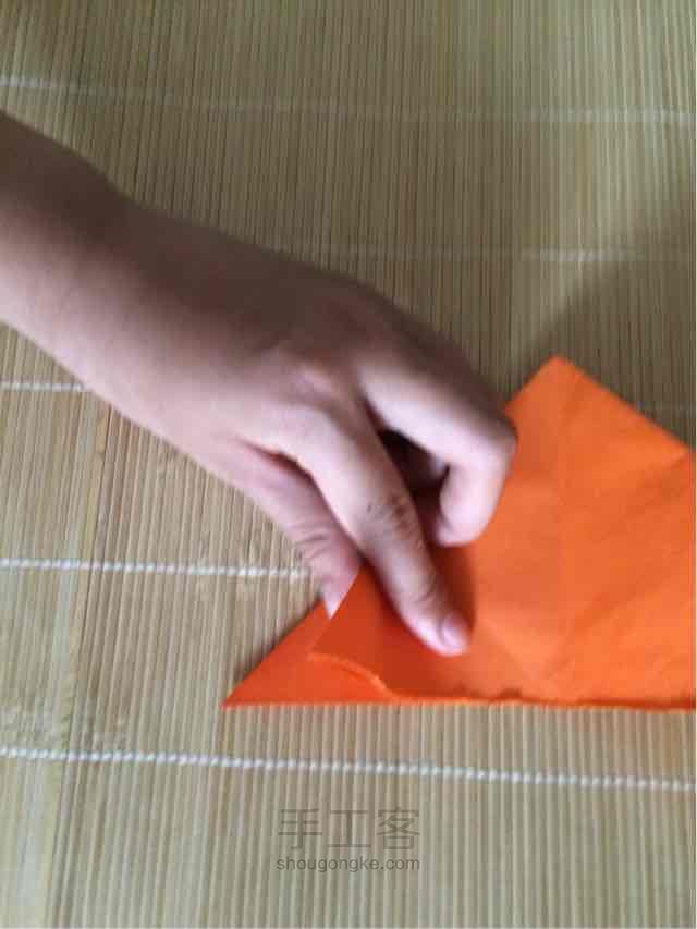 折纸小花篮 第10步
