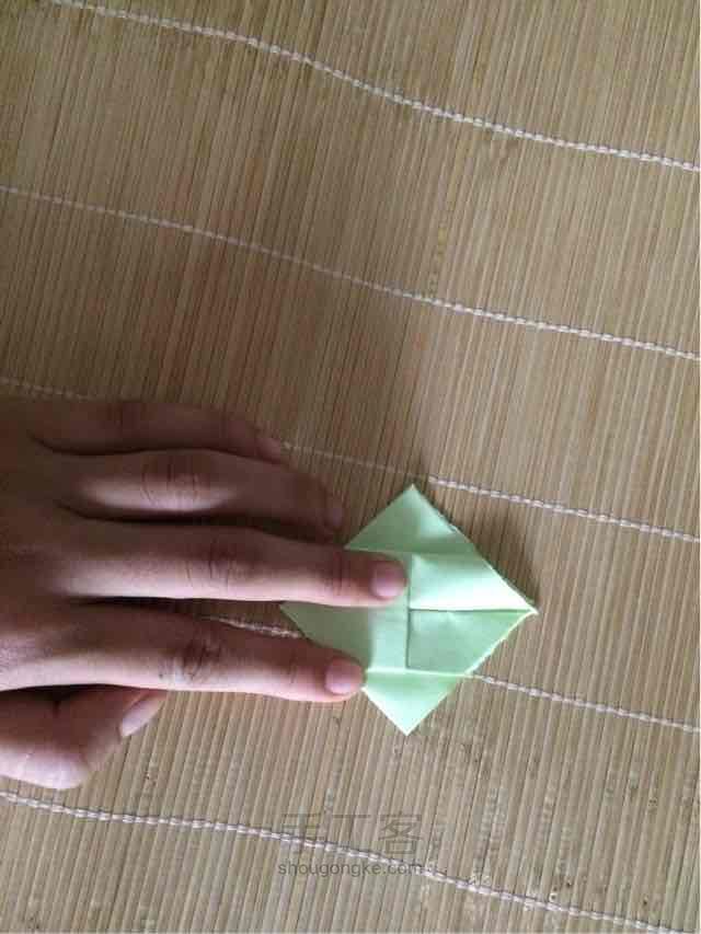 折纸小花篮 第25步
