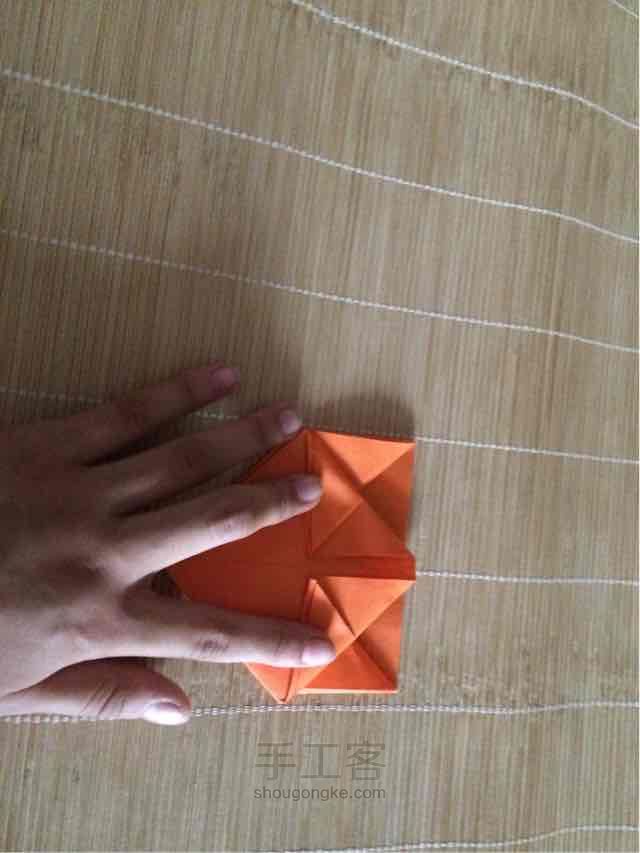折纸小花篮 第32步