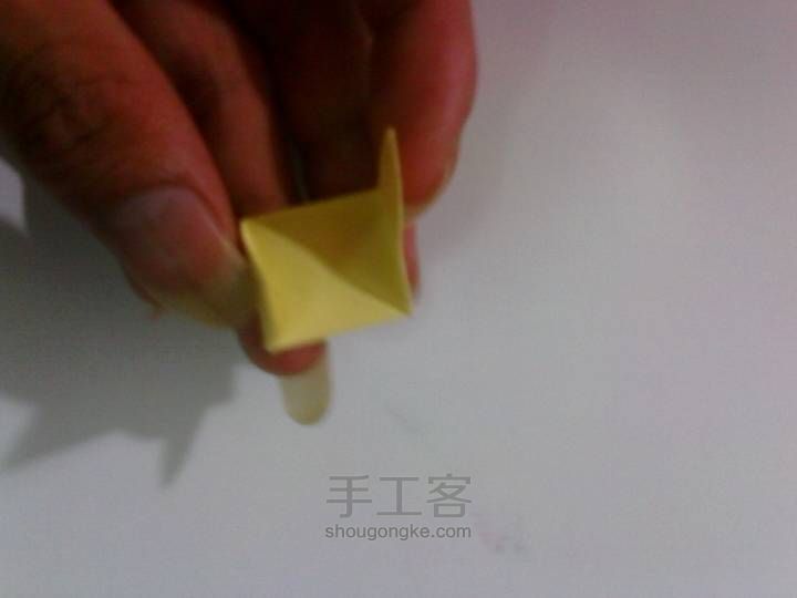 折纸 花球 第23步
