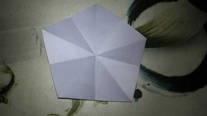 折纸  海星 第13步