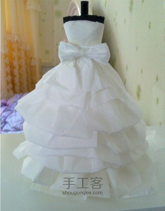 【转发      漂漂的卫生纸婚纱】 第8步