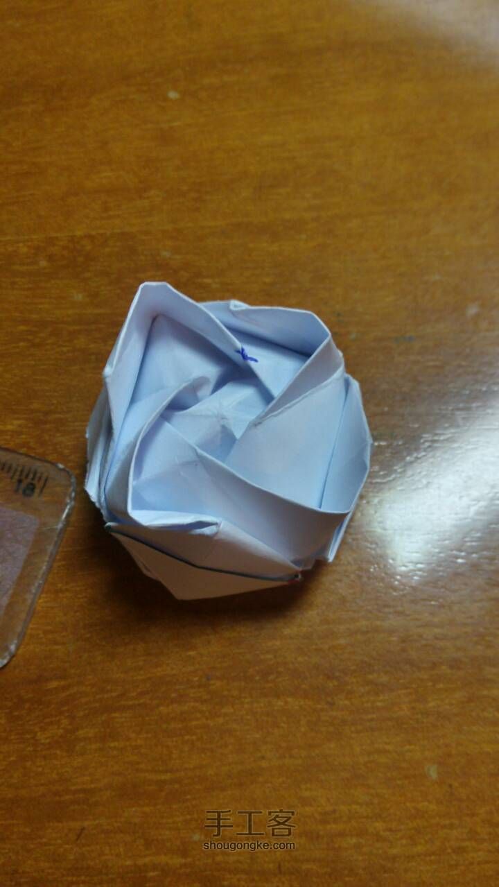 折纸 川崎玫瑰 第39步